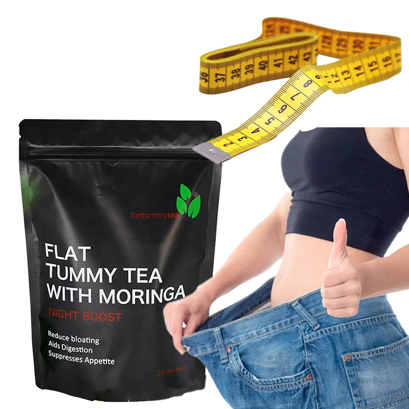 Slimming Flat Stomach Tea Detox Slim Tea 28days Flat Tummy Tea Wtih Moringa