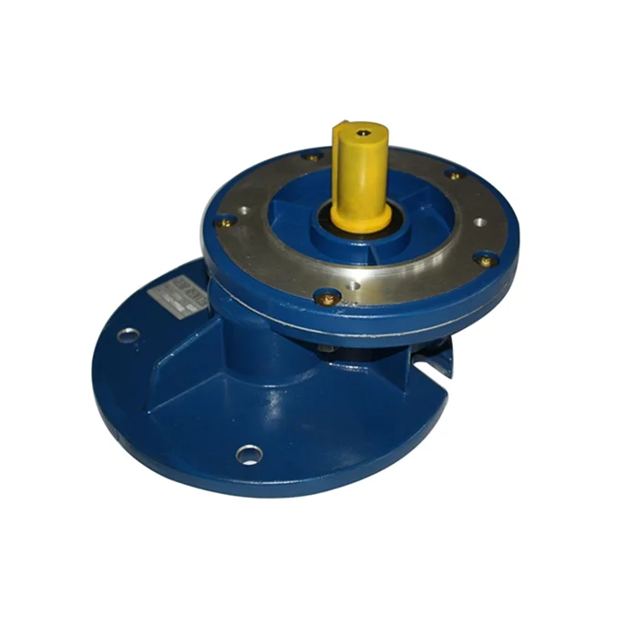 PC series front helical gearbox and Variable planet cone disk stepless speed variator harmonic drive gearbox