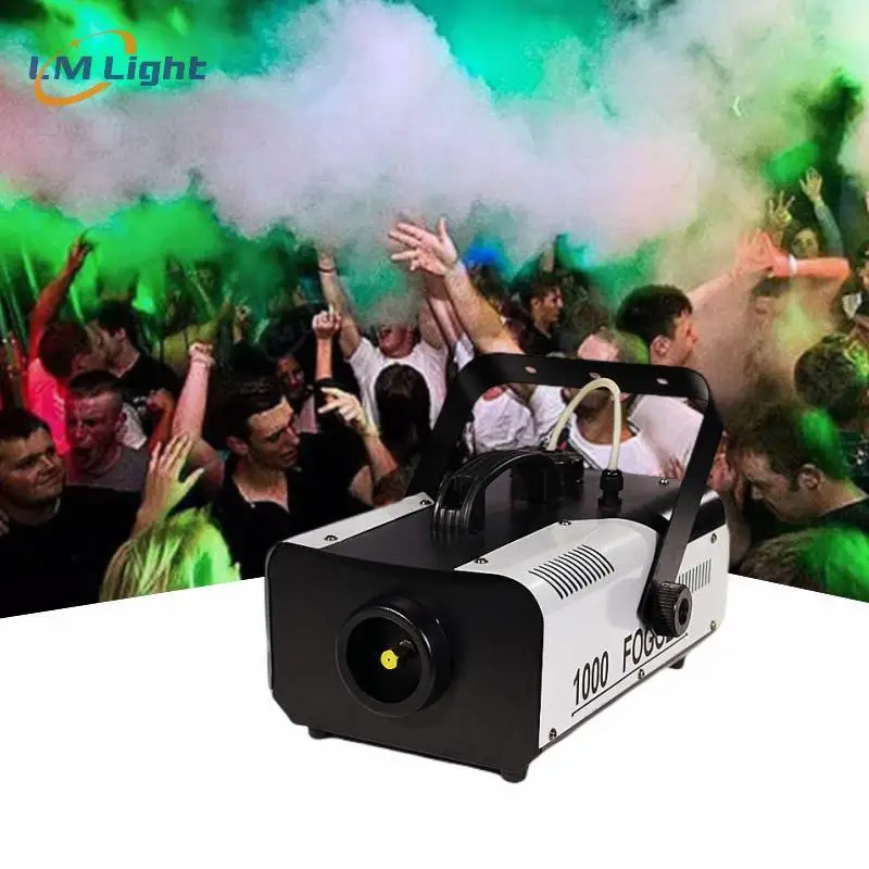Technology golden supplier disco smoke machine party DJ stage show 1000 watt digital fog machine wireless dmx 512 smoke machine