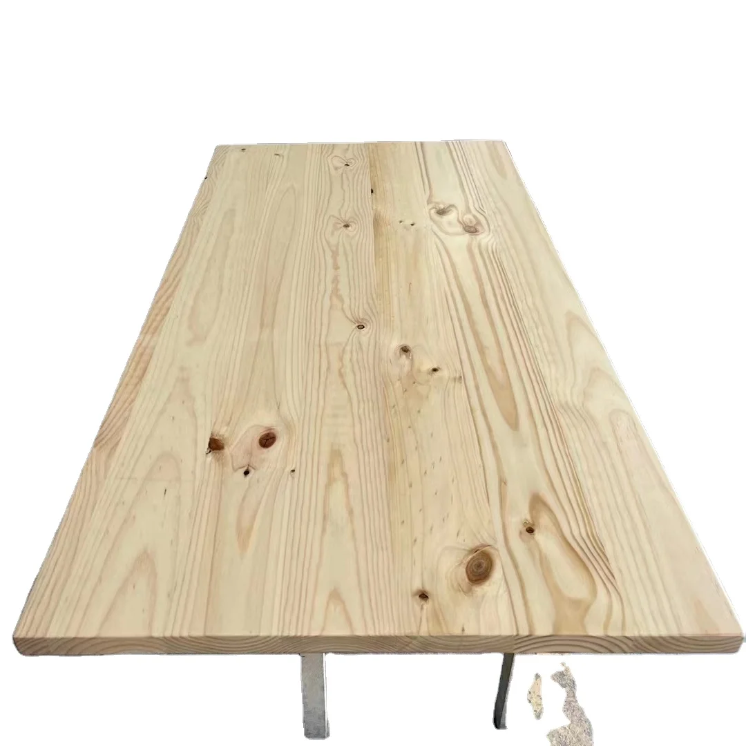 Solid pine wood Finished unfinished tabletop Batch    DIY 140x70x3cm