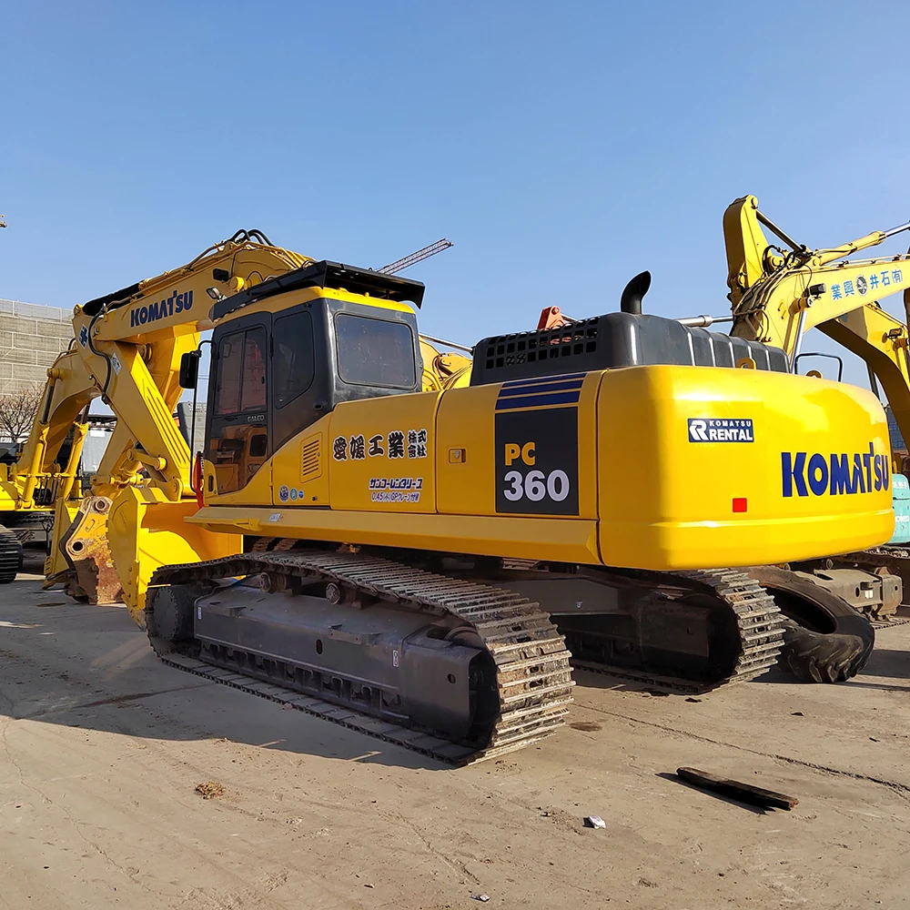 Б/у строительная техника Komatsu PC360, экскаватор для продажи, б/у оборудование для экскаватора гусеничного типа