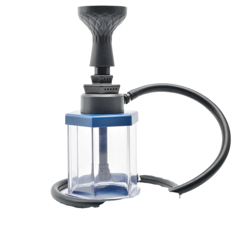 Hot Sale High Level Smoking Good Quality Acrylic Shisha Hookah Luxury  Design Acrylic Hookah With Led Light