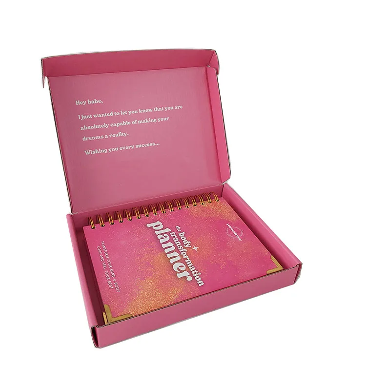 2024 2025 Custom Printing Inspiration Goal Planner Daily Weekly Diary Manifestation Journal Planner Notebooks