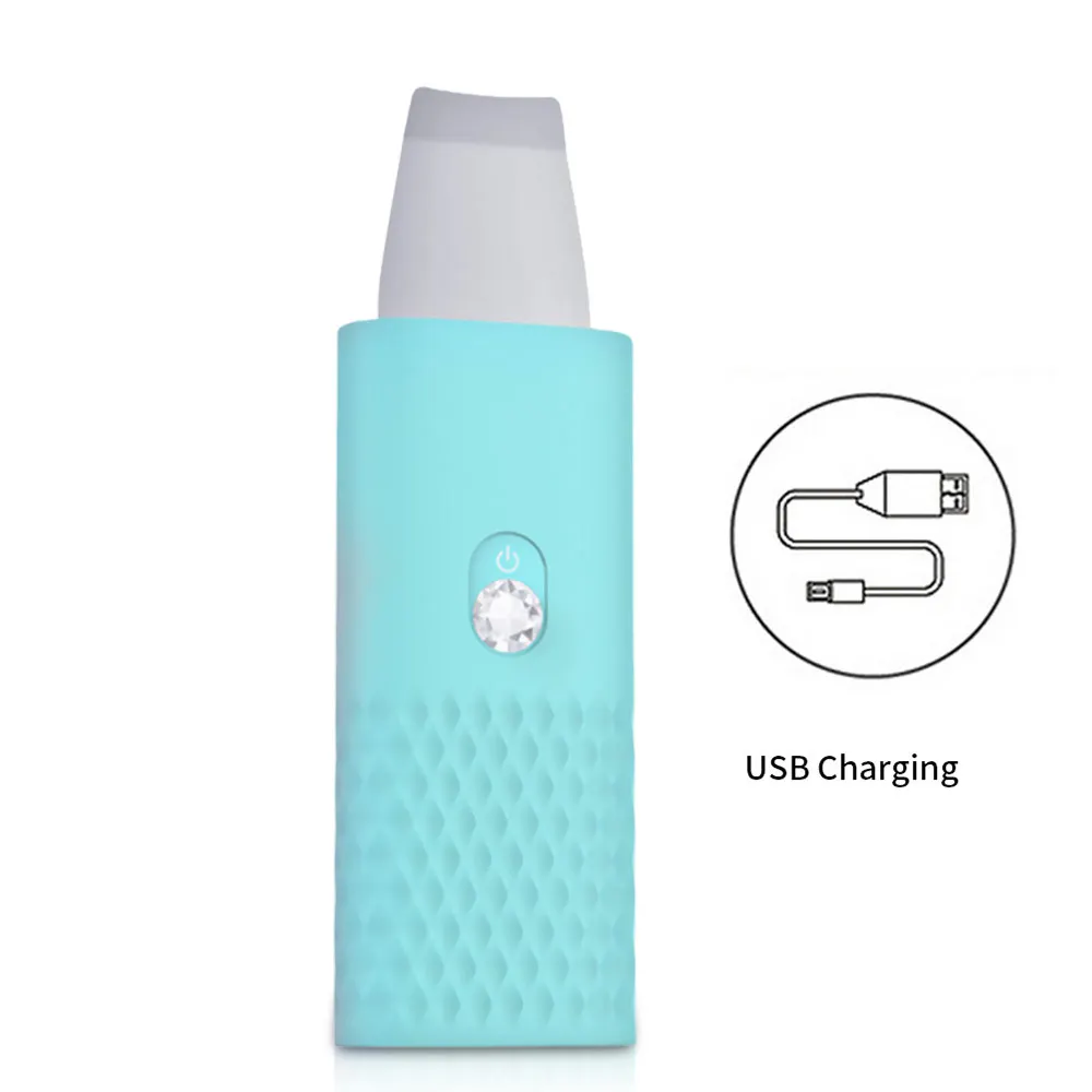 Skin Scrubber, Blackhead Removal, Rechargeable Face Cleaning, Moisturizing, Lifting, Facial Skin Scrubber Beauty Machine