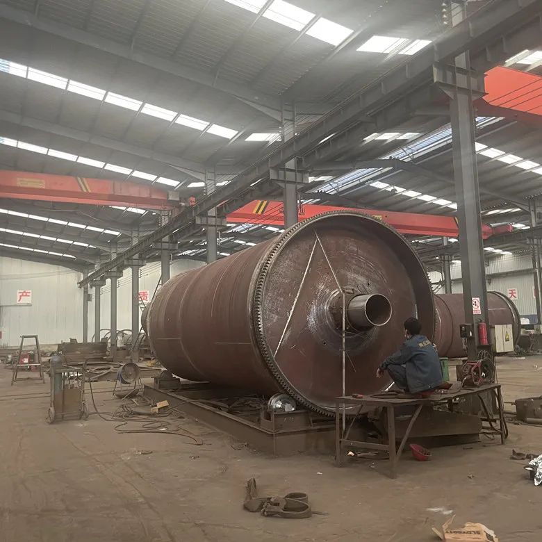 continuous waste plastic refining to oil by pyrolysis plant with high oil yield