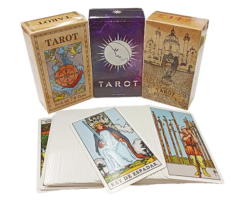 CustomTarot Card Stand Deck OEM Cheap High Quality Printing Cards With Guidebook Wholesale Hot Sale Customized Design CMYK Tarot