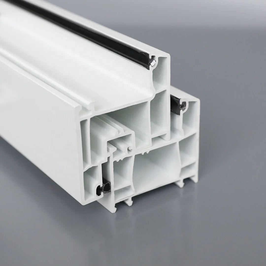 High quality casement UPVC Profiles Plastic PVC Material profile For Window China Customized Upvc Window Frame
