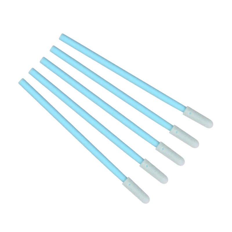 Hard disk drive cleaning cleanroom round head 100ppi open cell polyurethane foam swab