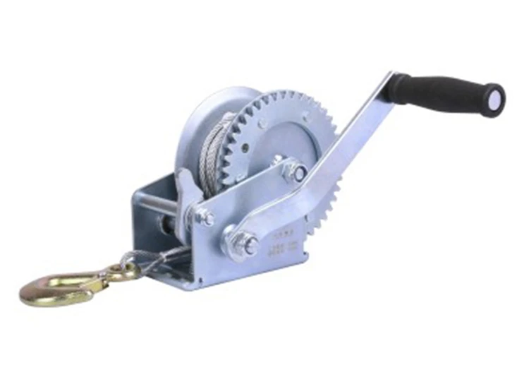 
High Quality 1800lbs*10m 600lbs 1200lbs Cargo Handling Hand Winch For Poland 
