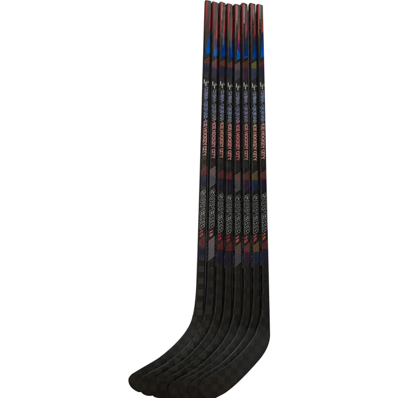 New Arrival Ice Hockey Sticks Series New With Grip Ultra light 390g Blank Carbon Fiber Ice