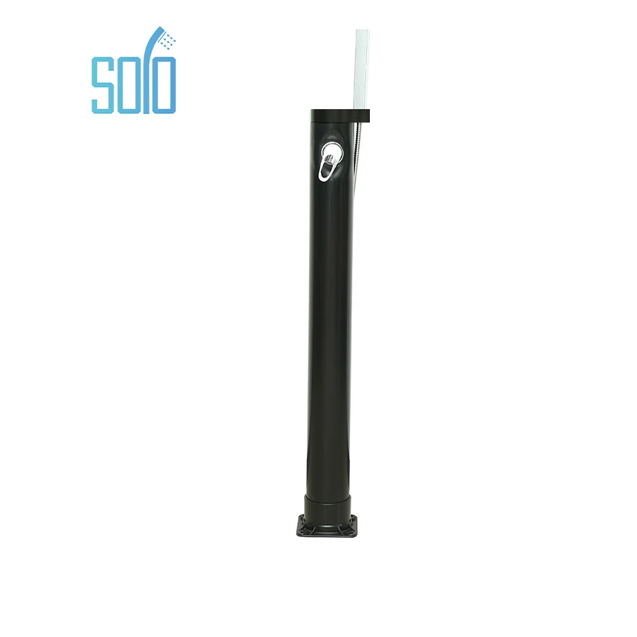 Newly designed shower column beach swimming pool outdoor solar shower column