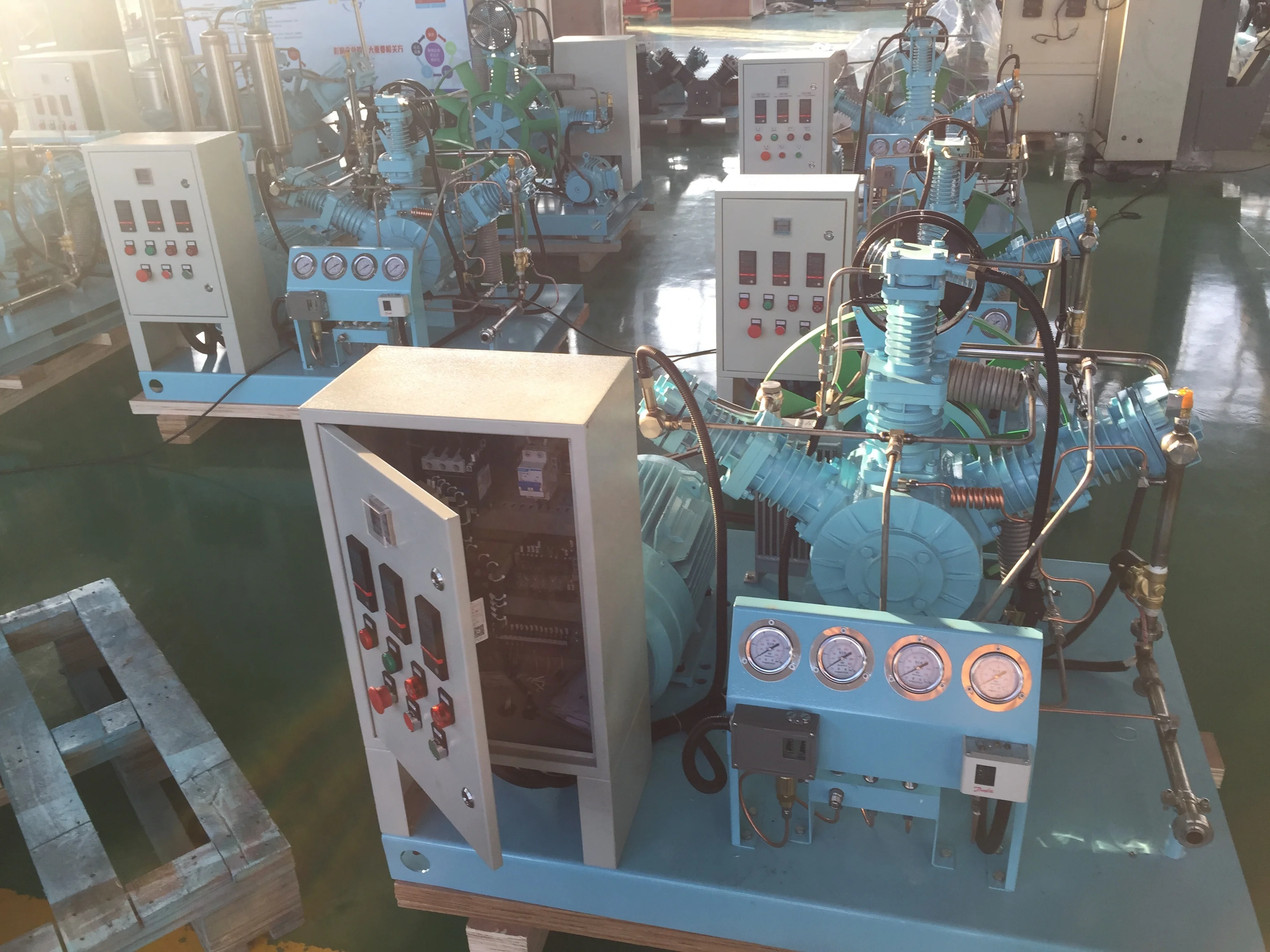 Oxygen generator booster pump compressor oil free 150bar for filling cylinders