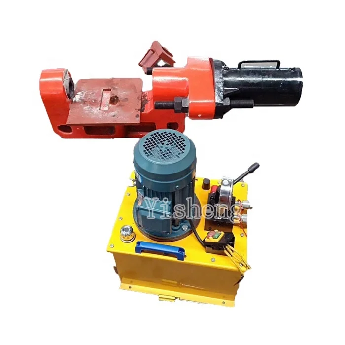 Heavy duty 100 ton portable hydraulic track pin press electric C type track link pin press