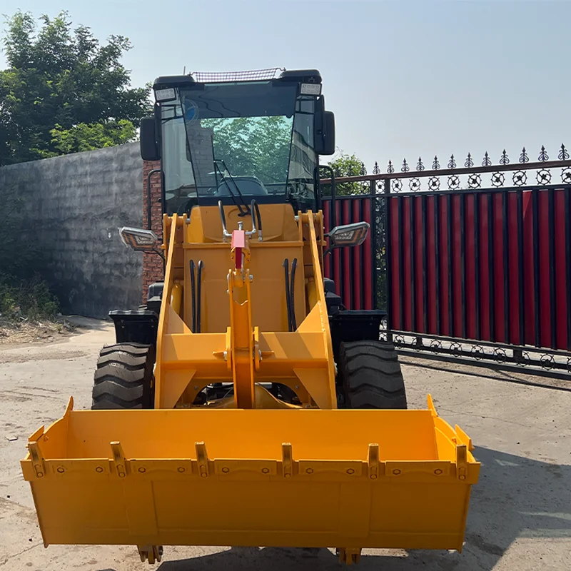 China Supplier Fast Loading Speed Hopper Loader Chinese Wheel Loader Construction Loader Machine