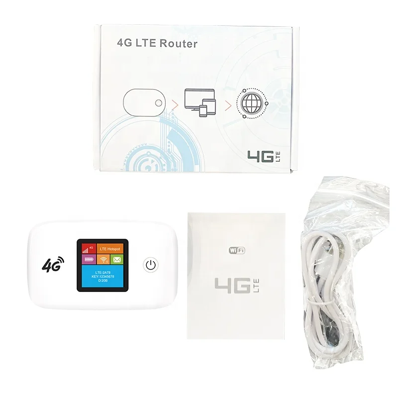 4G Sim Card Router LTE CAT4 Pocket Wifi Device Outdoor CPE Portable Mobile Wifi Hotspot Small Modem Mifis