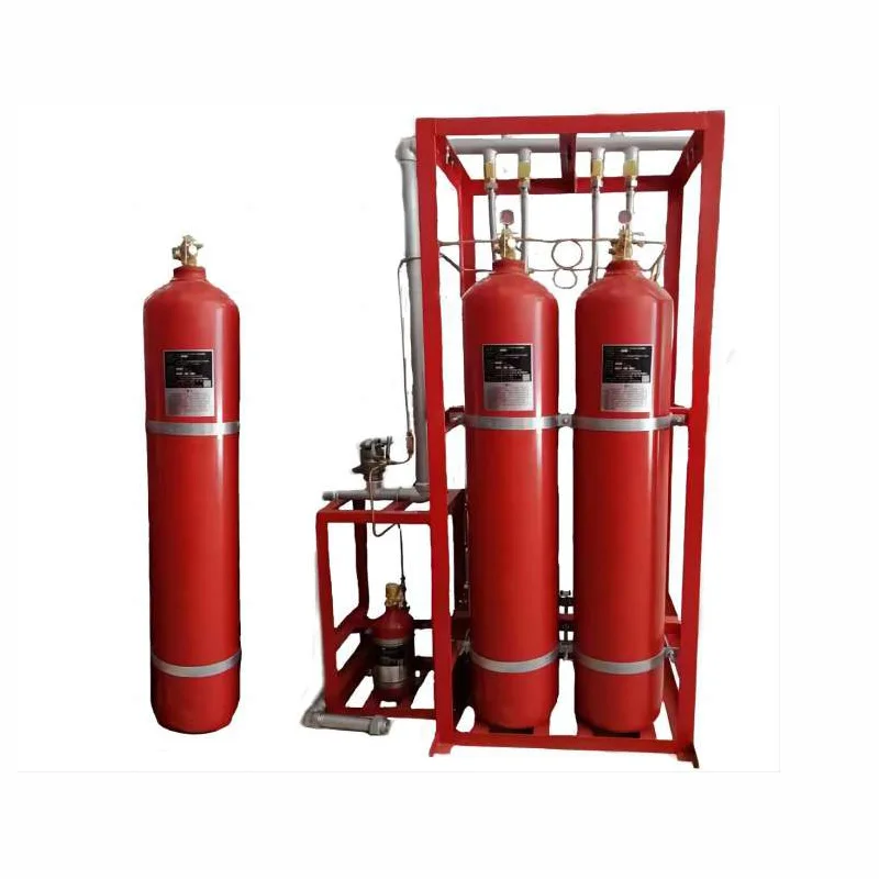 80L Automatic IG55 Gas fire suppression system Clean Agent