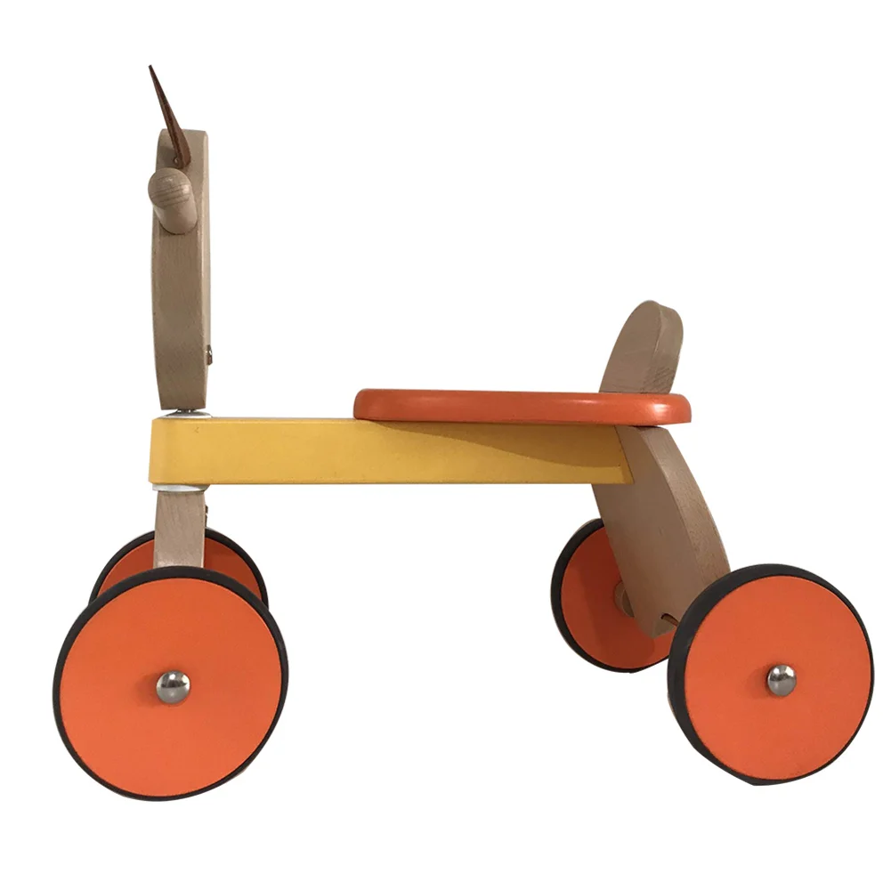 wooden baby walker ride on  car