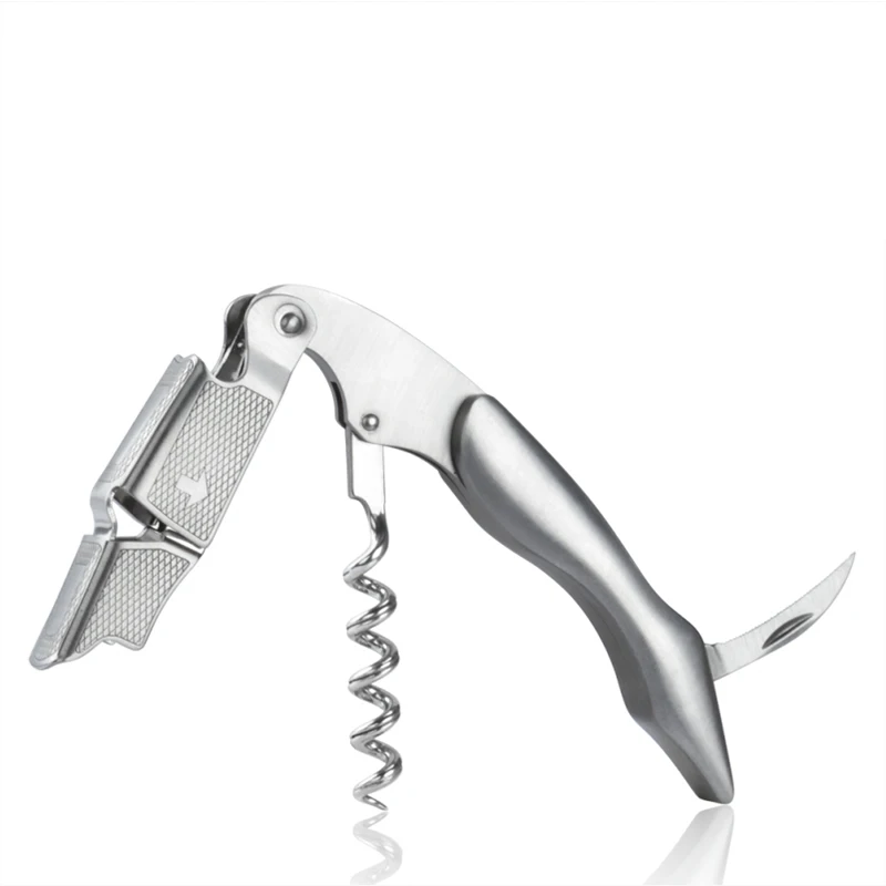2022 Custom Metal Waiters Friend Corkscrew with Foil Cutter