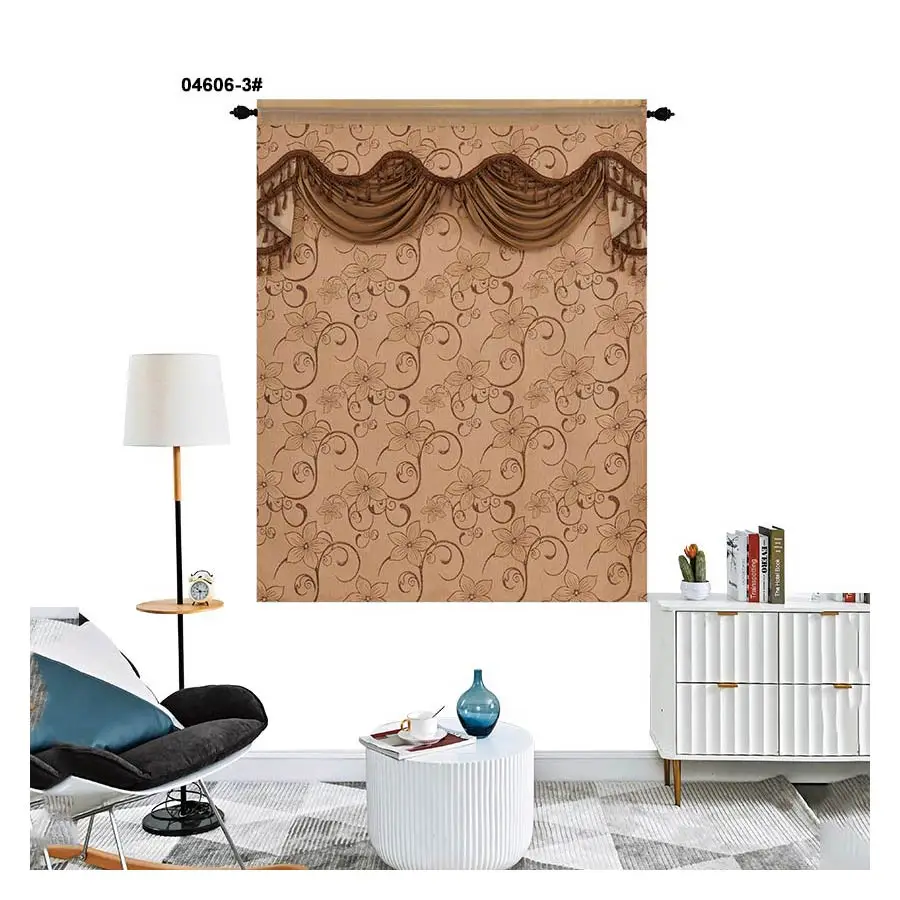100% physical shading pure polyester jacquard roller blinds components for windows