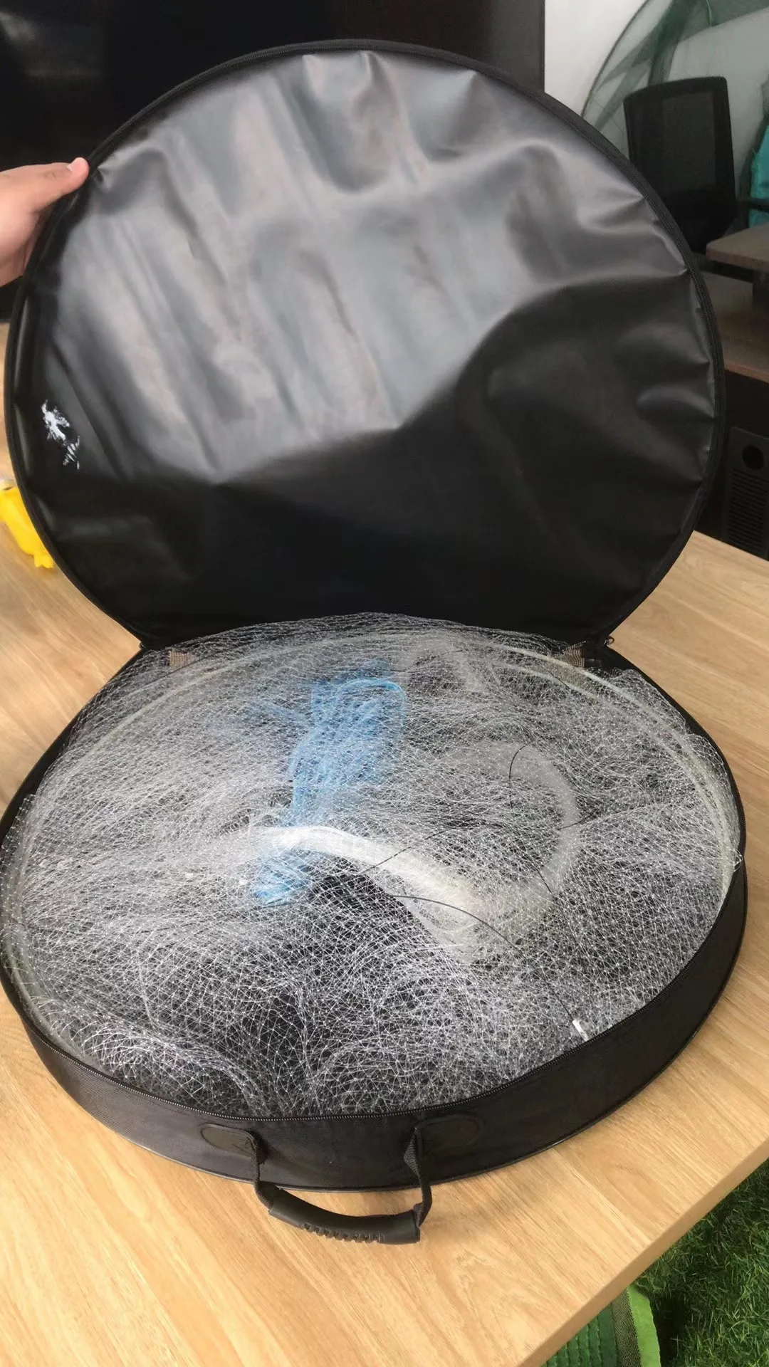 Hot sale ship boat use Fishing equipment Hoop Net Bait Net Foldable Trap Crab/Crayfish/Shrimp/Smelt/Eels/catfish catcher