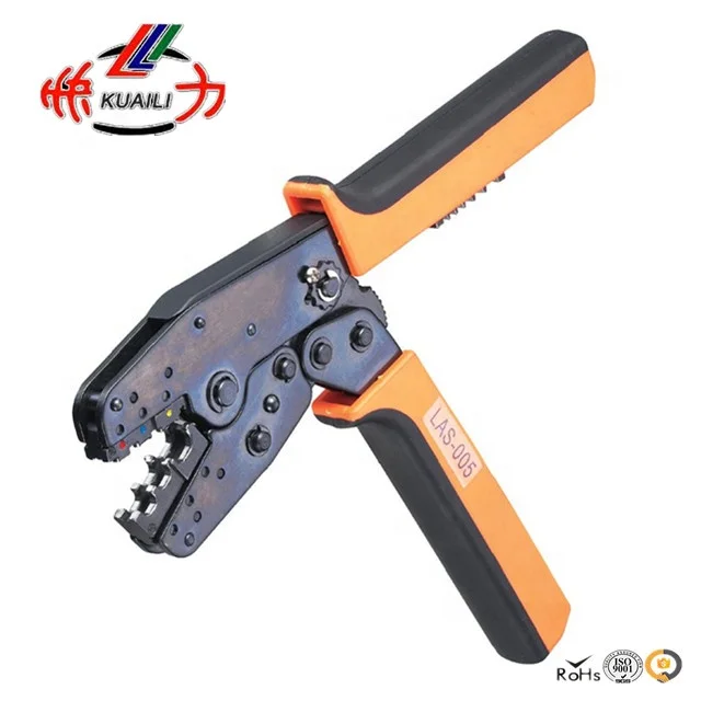 KUAILI Crimping Tool Crimping Plier LAS-005 Plier Capacity 0.5-6/0.5-10mm2 20-10/20-8 AWG For Terminals Butt-Connectors Ferrules