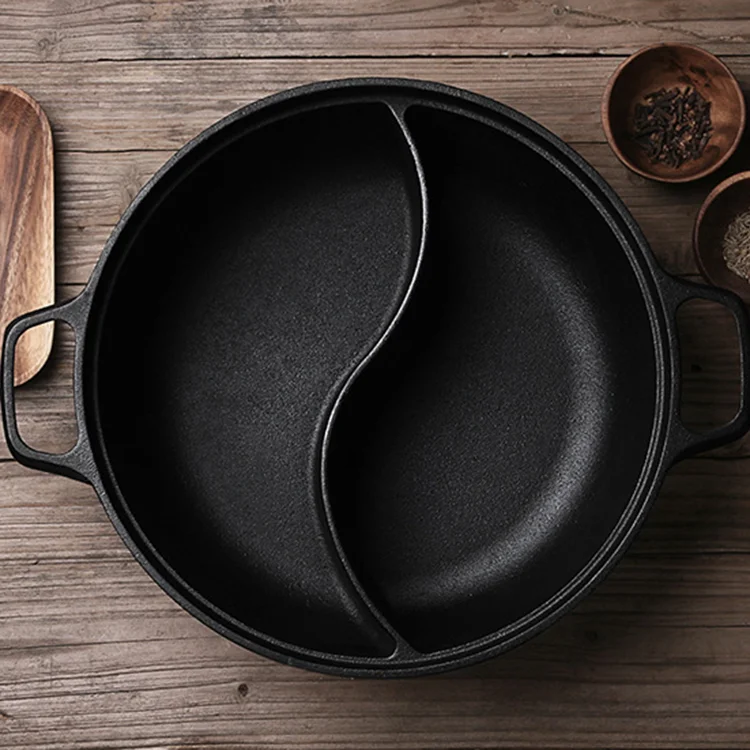 Home cookware Pre-Seasoned cooking pot cast iron