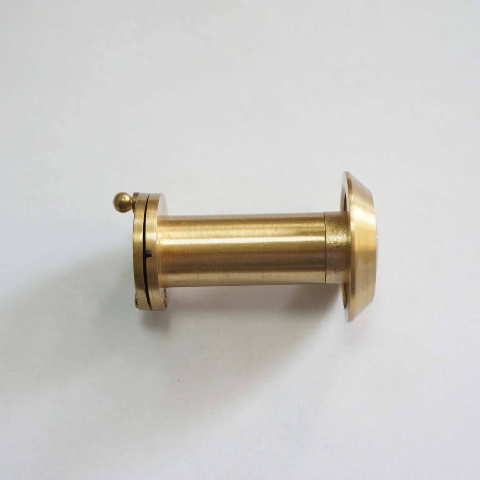 180 degree door viewer brass peep hole with glass lens