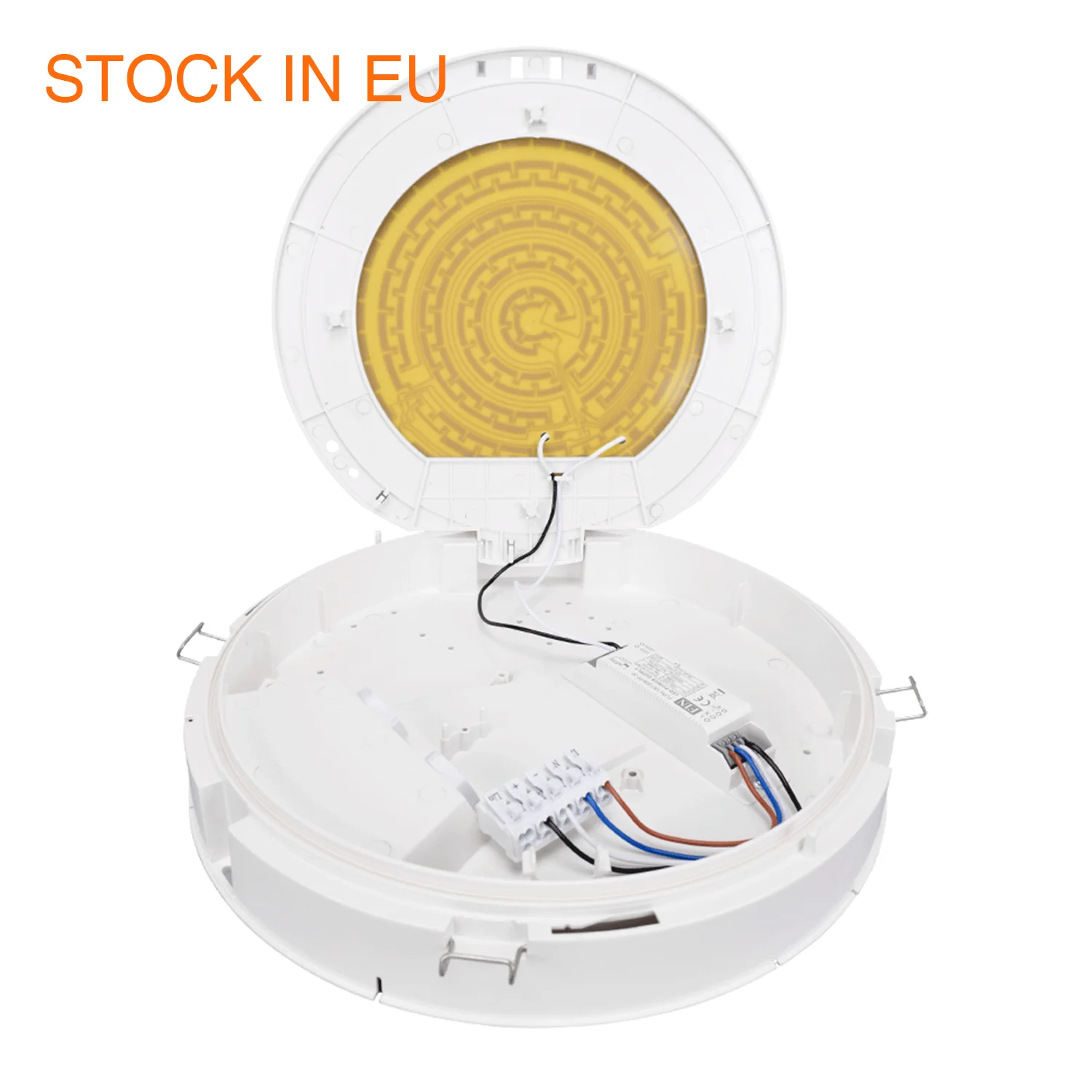 Inventory in Germany Holux Ip66 Ik10 2cct Adjustable Tri-proof Lamp Waterproof Outdoor Bulkhead Wall Garden Ceiling Light