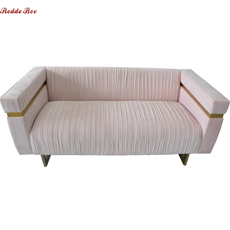 Hotel lobby leisure living room sofas set round couch furniture 7 seats velvet loveseat hotel sofa