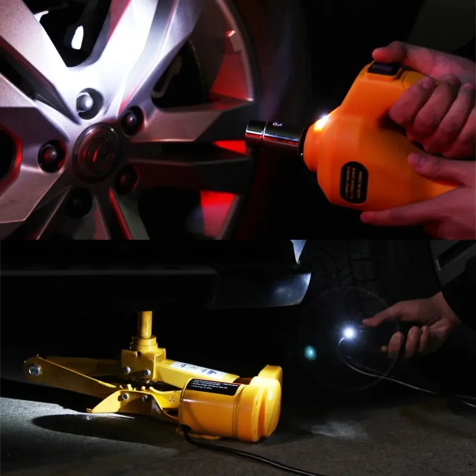 Wholesale Widely Used CE ISO Standard 12 Volt Electric Wrench 3 Ton Mobile Automatic High Lift Scissor Car Electric Jack for SUV