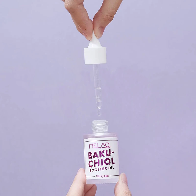 Private Label Vegan Natural For Anti Aging and Smoothing 2.5% Retinol Bakuchiol Booster Oil