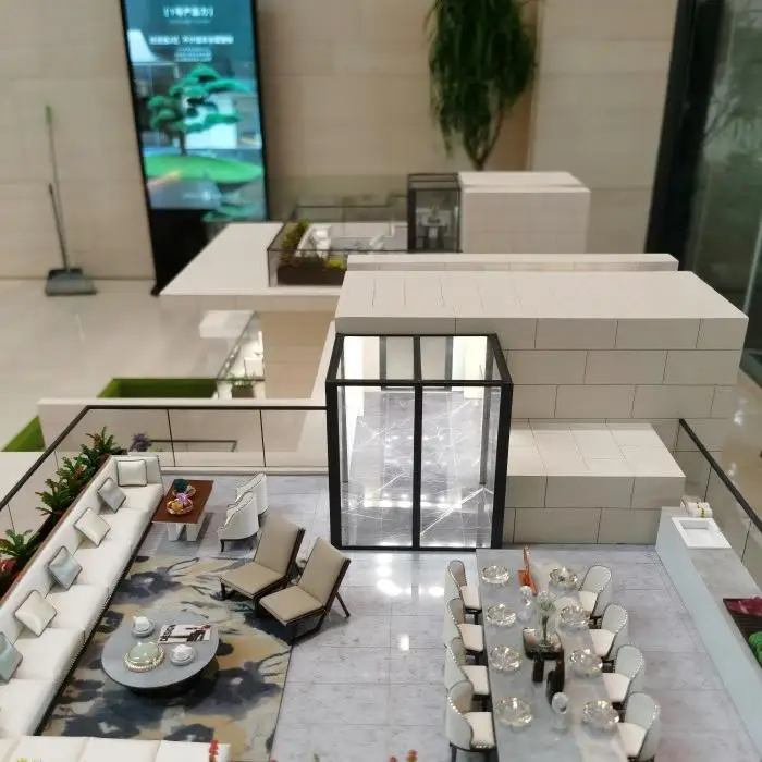 Custom Scale Model for exhibition Architectural Scale Model Miniature Model Interior Architectural Building