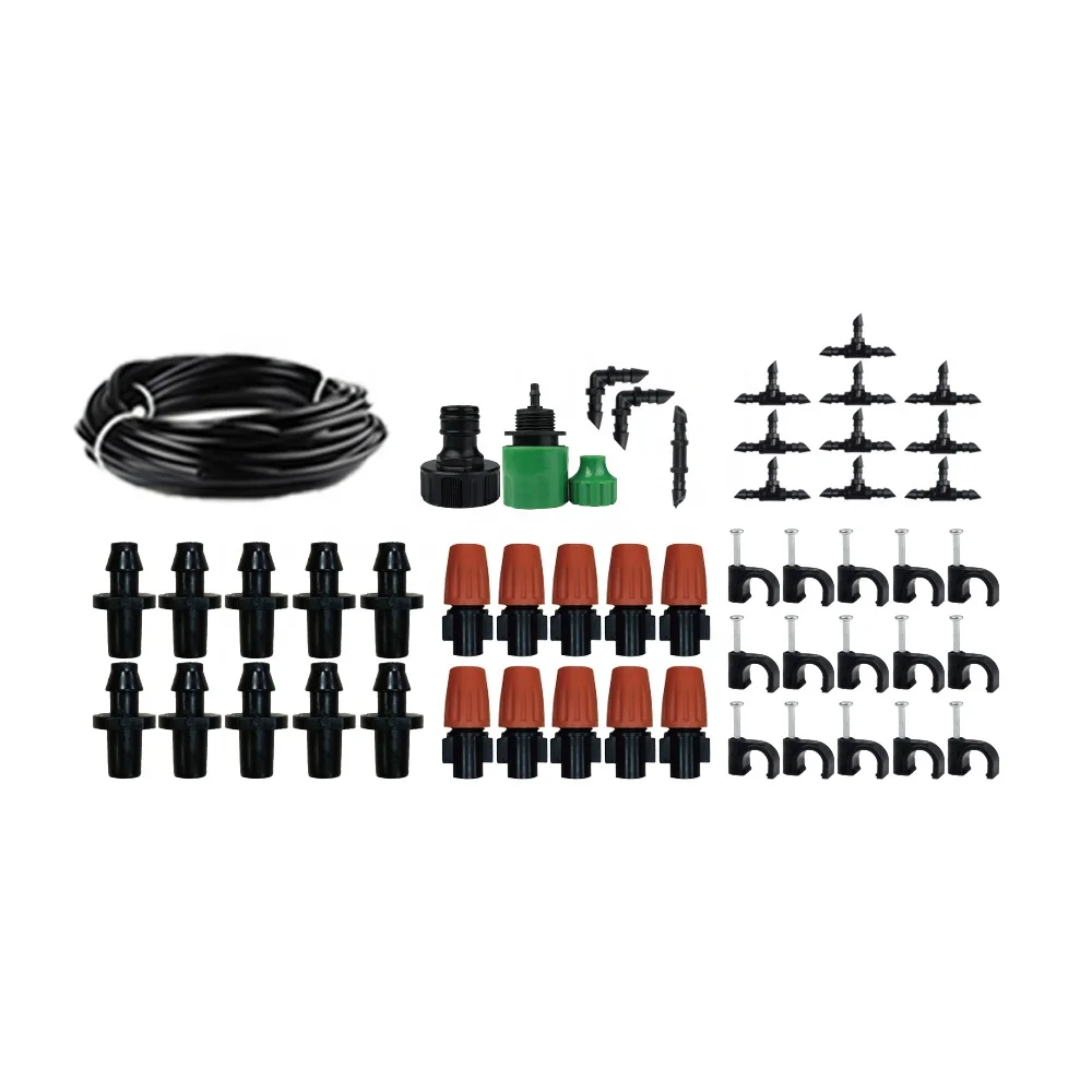 Garden Kit Drop Irrigation Kit Faucet Hose Wall Peg Farm Misting Spray Agricultural Irrigation System