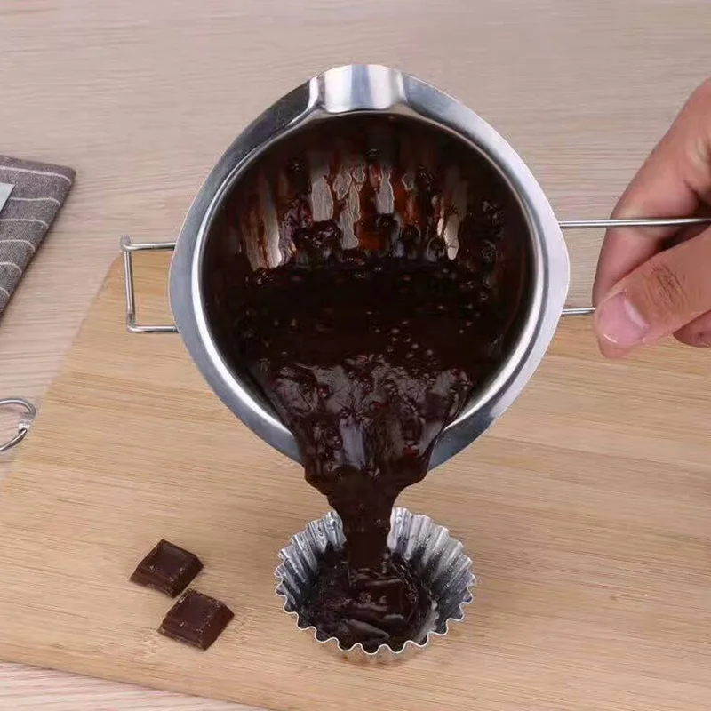 Hot-selling Stainless Steel Double Boiler Pot for for Melting Chocolate, Candy, Butter, Soap, Wax