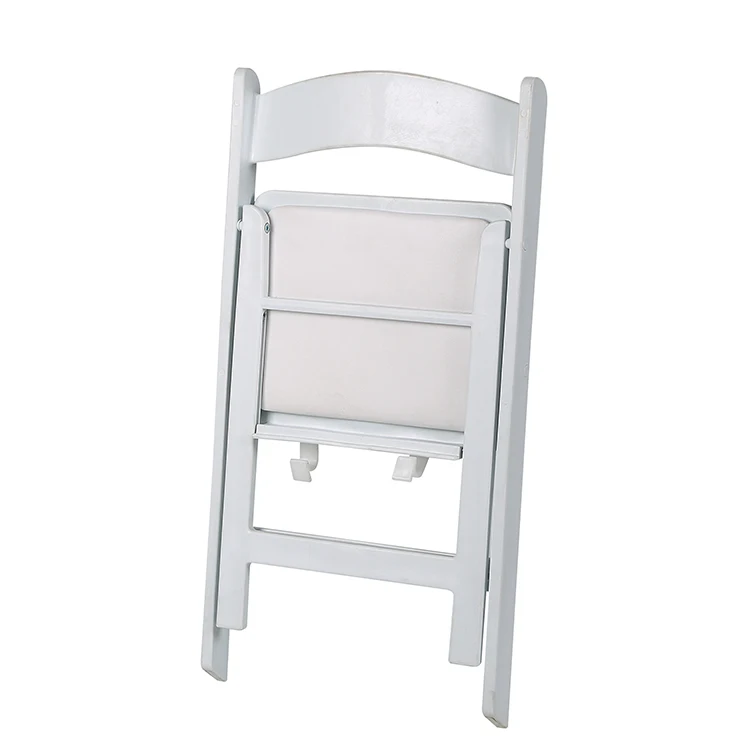  Morden Portable White Blue Pink Kids Baby Folding Wimbledon Padded Chair Wholesale For Events Party Picnic Resin