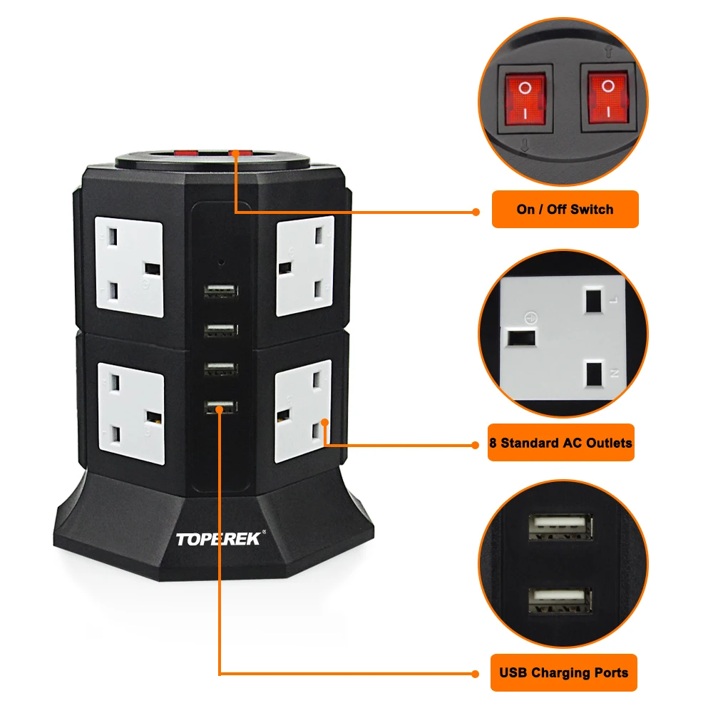 explosion proof 3 phase socket or extension socket with usb port high power plug and socket