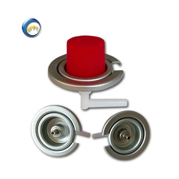 Butane Gas Valve LPG Gas Stove Aerosol Valve/ Portable Gas Stove Aerosol Valves for Aerosol Cans BYU GROUP