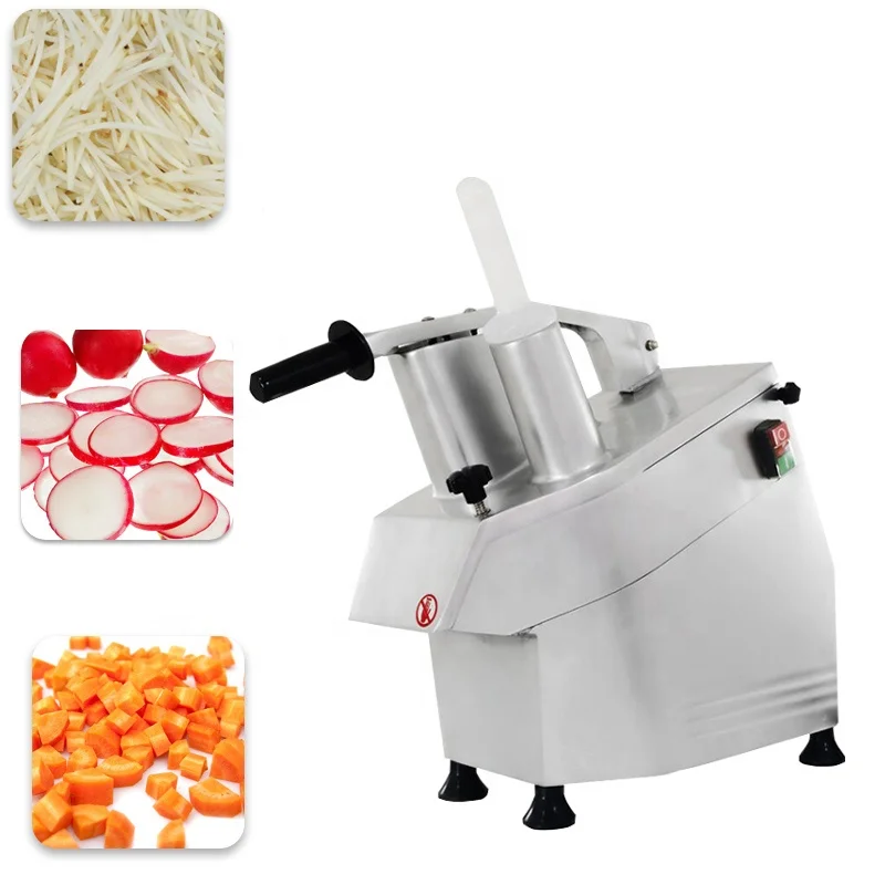 220V Multi-function fruit Vegetable cutting machine for radish potato cabbage onion shredding slicing