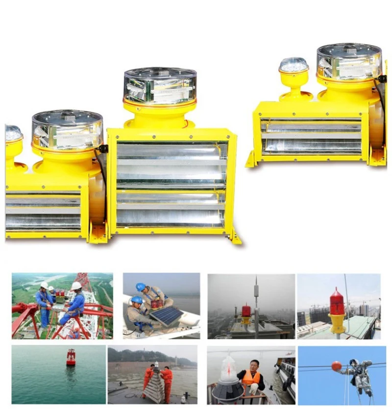 Type A Obstruction Light Building Warning Lamp 150M High Tower Chimney Beacon Caution Aircraft