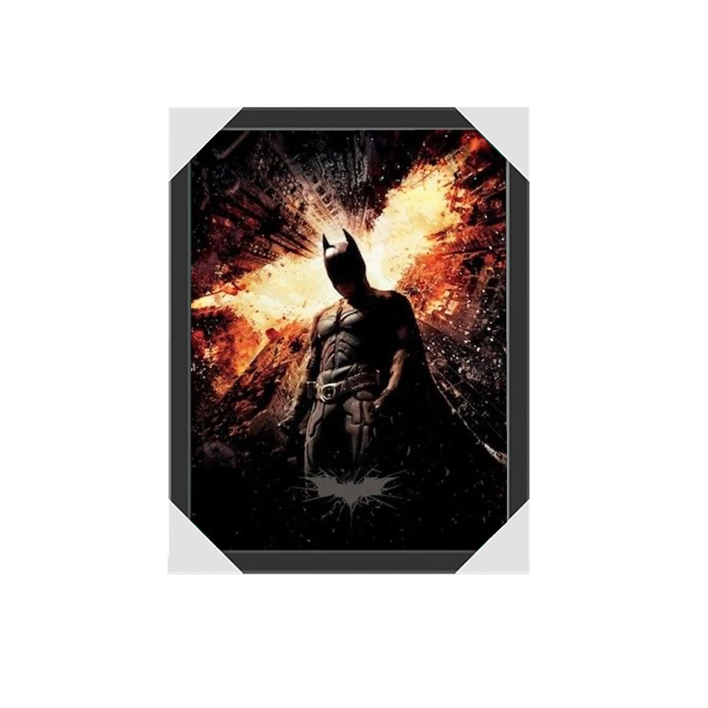 Movie Super Star Lenticular Poster Printing 3D Deep Effect Advertisement