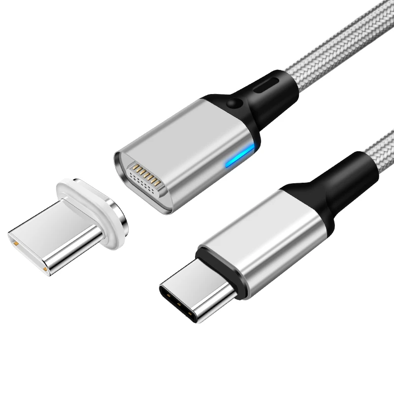 100W 20V 5A 1.8M USB Type C TO Type C PD Fast Charging Magnetic Cable