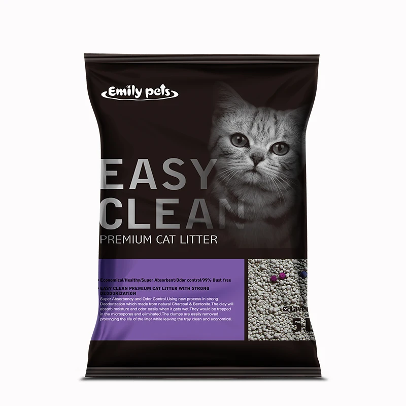 Sand clumping bentonite cat litter fresh good absorption ball bentonite cat litter wholesale sable pour chat