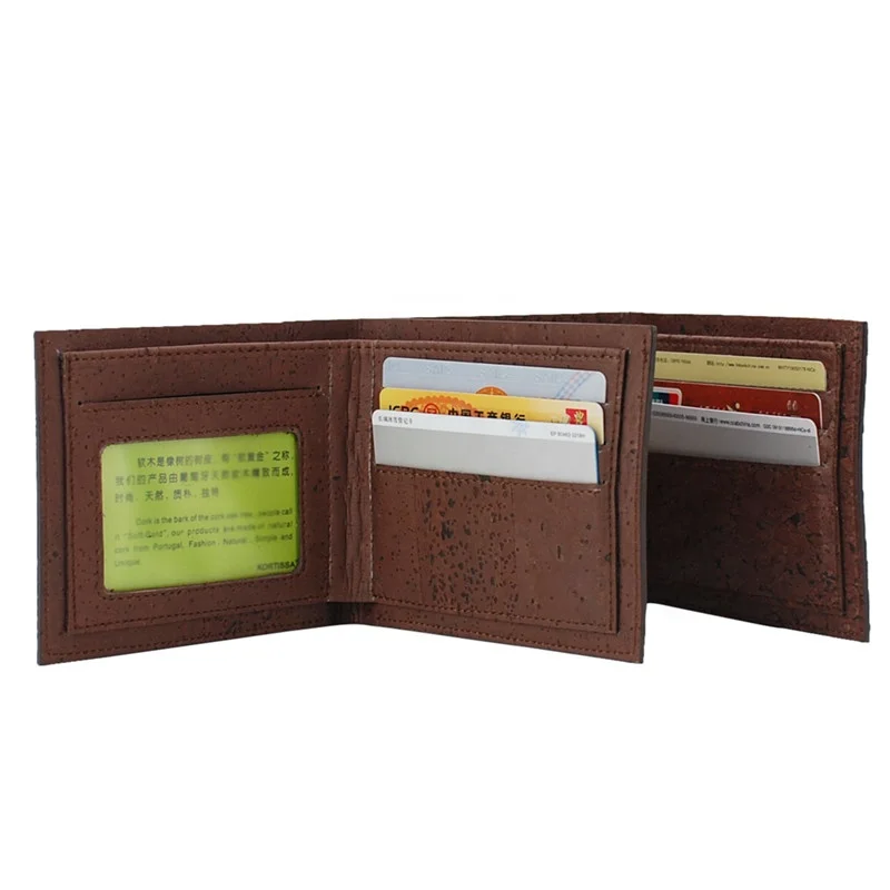  Wholesale Vegan Leather Minimalist Vintage Designer Wallets PU for Card Holder