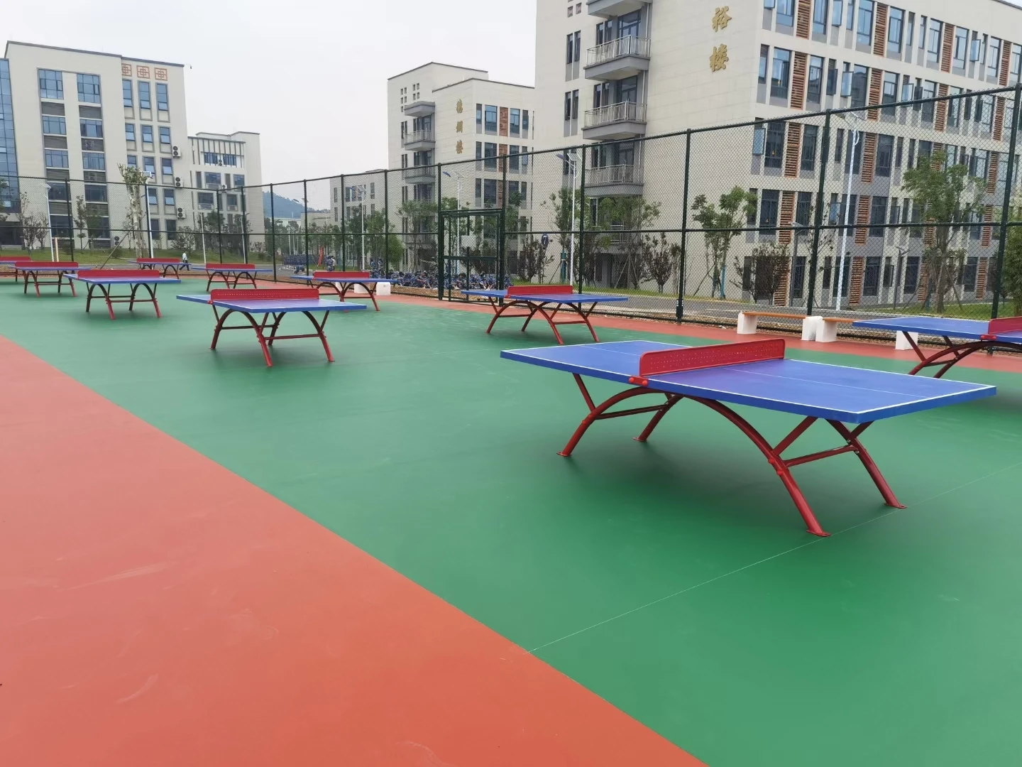 High Strength Fiberglass FRP GRP SMC Molded Table Tennis Table, Fiberglass Composite Plastic FRP GRP Panel Platform