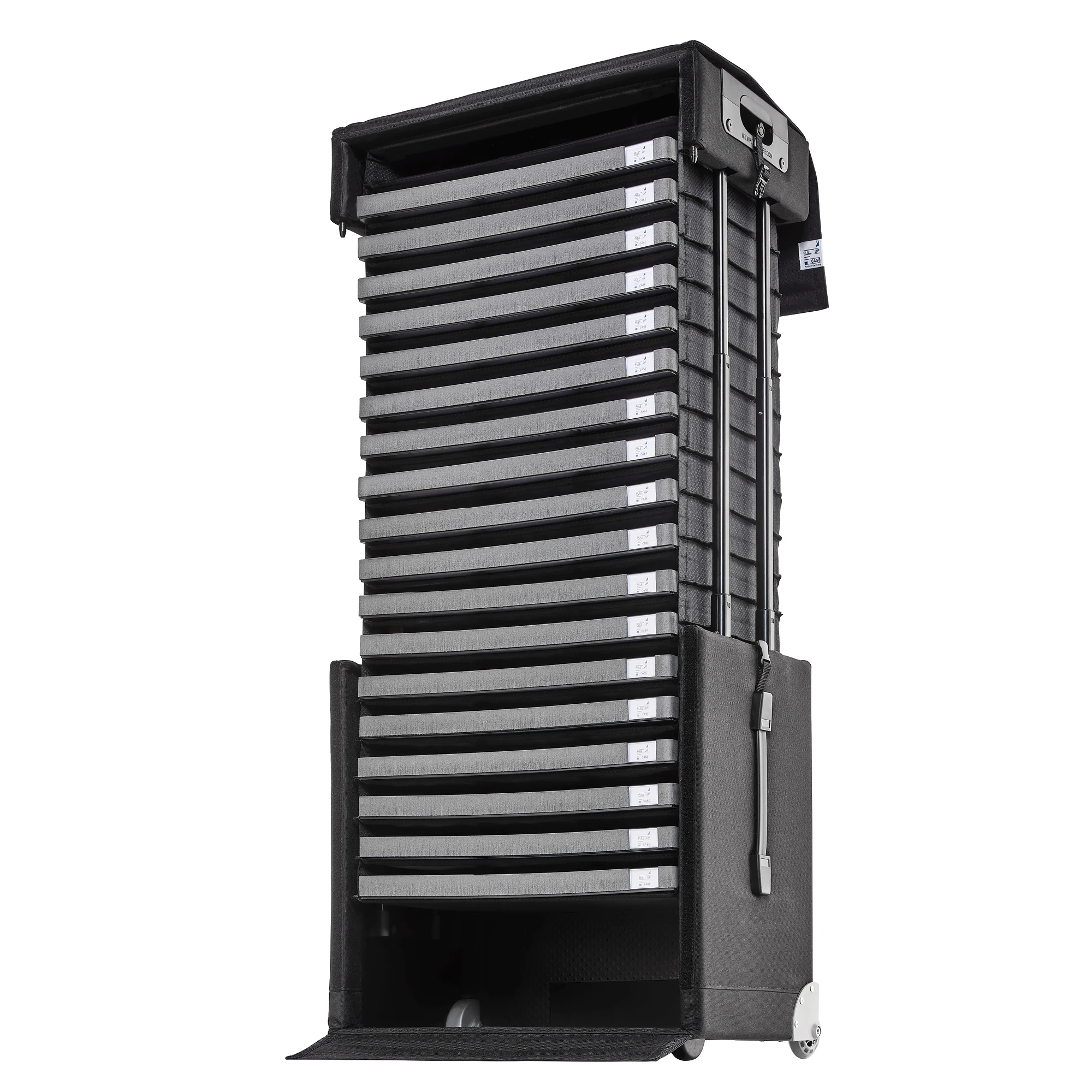 New wholesale fashion pull up samplecase avantgarde 86L display cabinet eyewear case sunglasses