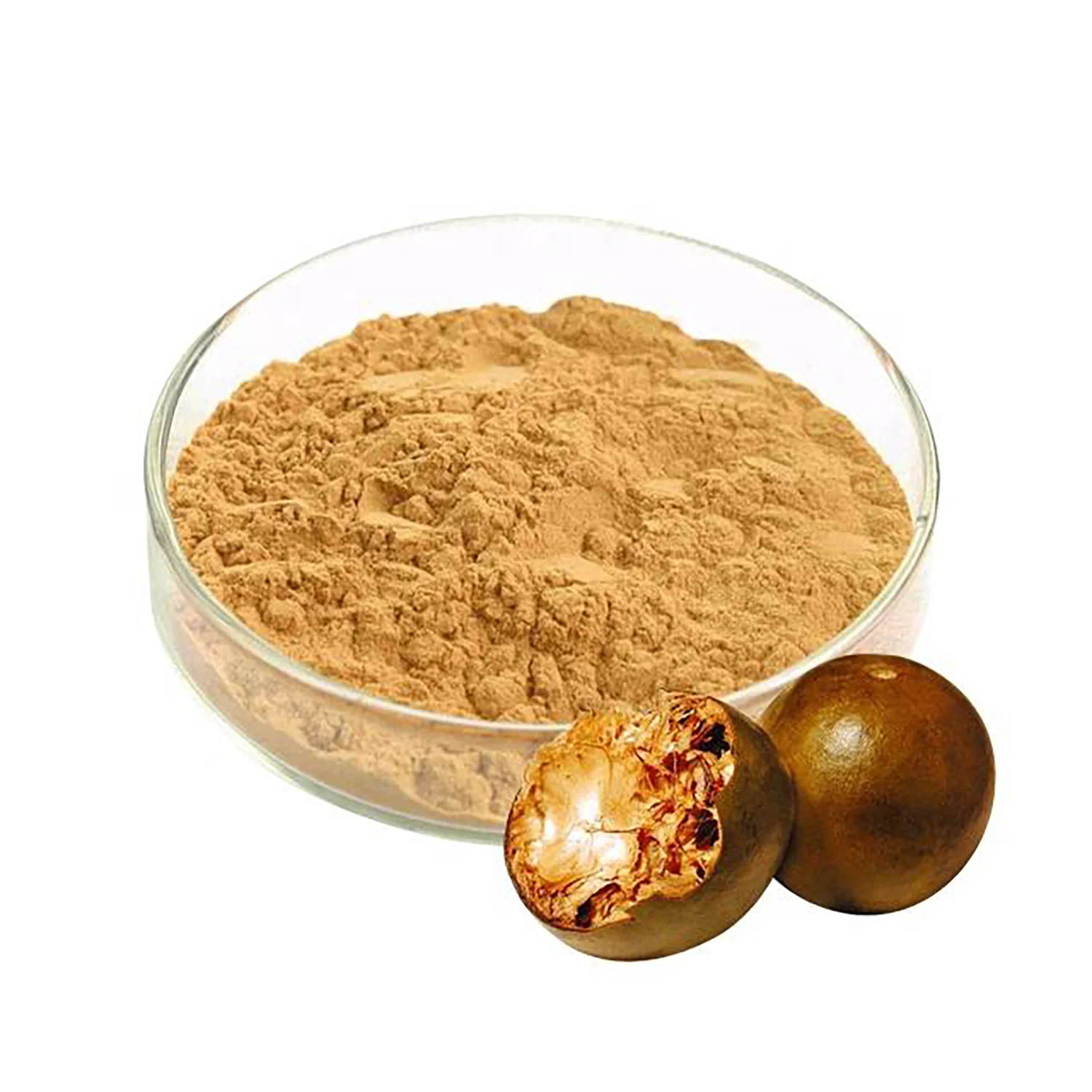 Порошок экстракта фруктов монаха порошок Luohanguo Momordica Grosvenor фруктового вкуса