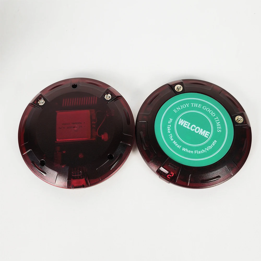 Jiantao Waterproof Wireless Calling System  Vibration Buzzer Pager For Restaurant Cafe Shop