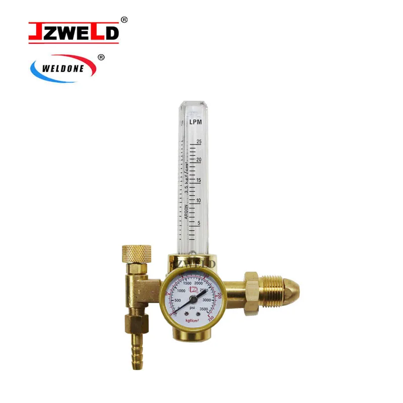 AIR IMETAN  191 Brass Argon CO2 Regulator, Tig Mig Welding Regulator Blister Packing