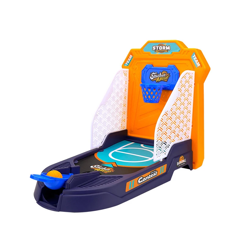 Plastic sport shooting tabletop finger basketball game machine toys for kids
