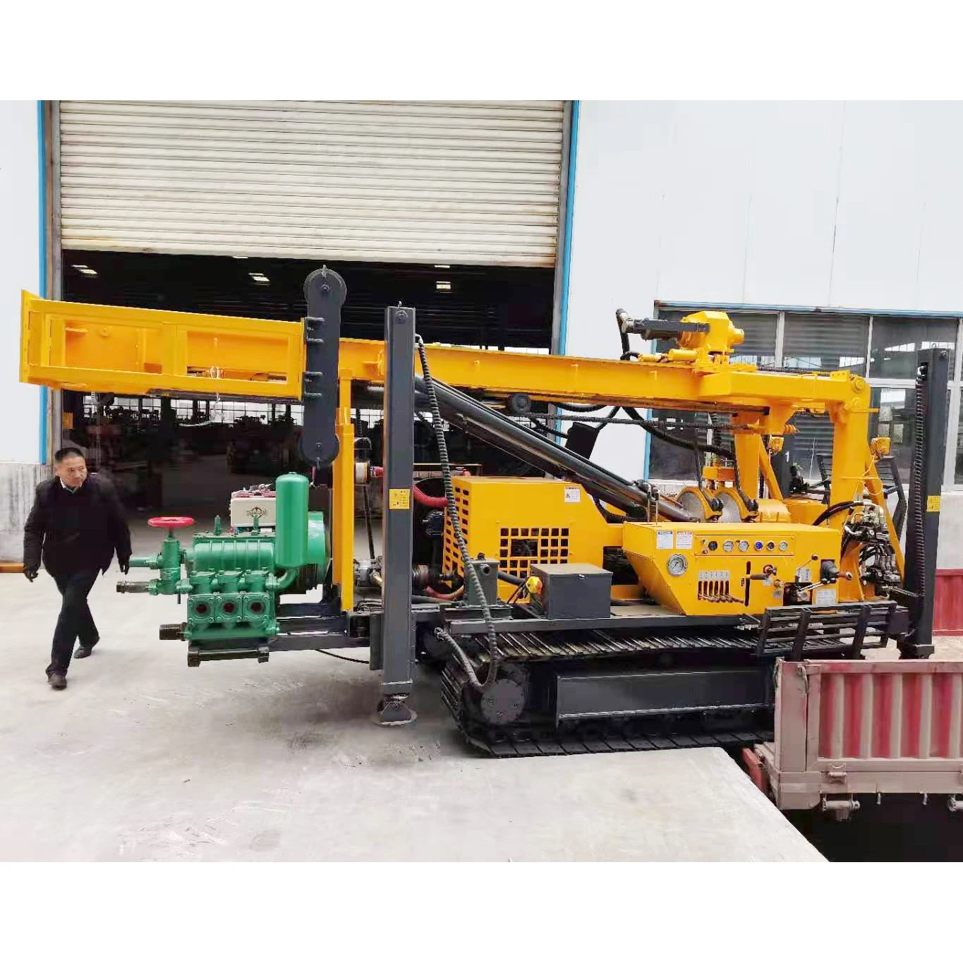 Multifunction portable mechanical underground core water well drilling rig machine prices